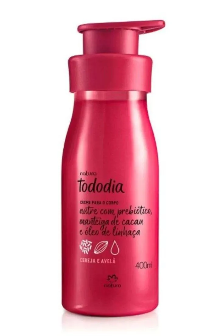 Creme Hidratante para o corpo Cereja e Avelã . 400 ml
