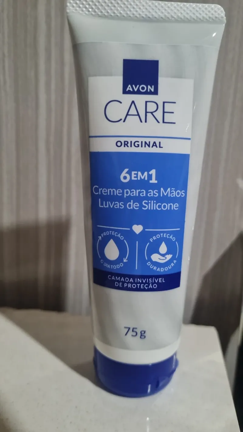 Creme para as Mãos Luvas de Silicone. 75g