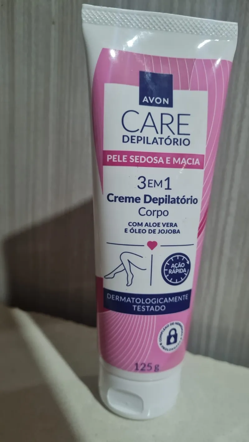 Creme Depilatório para o corpo. 125 g