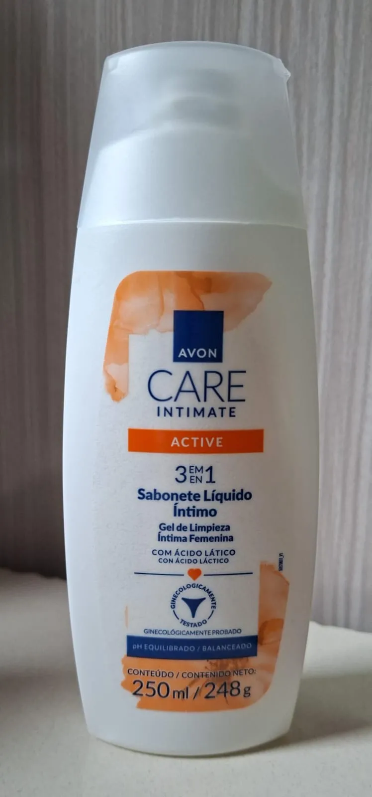 Sabonete Líquido Íntimo Active. 250 ml